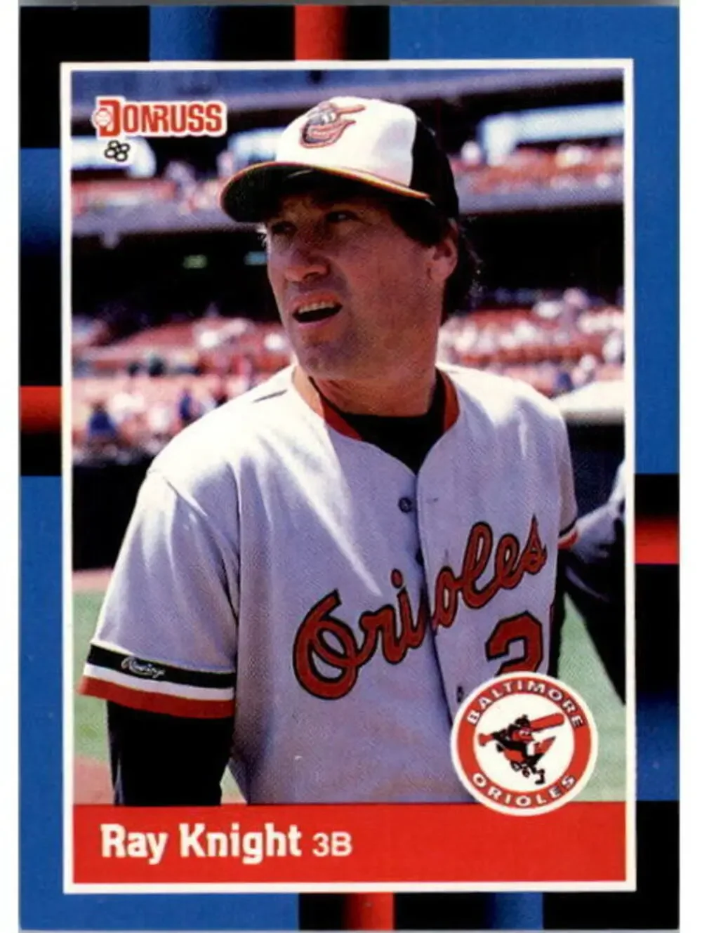 1988 Ray Knight Donruss Baseball Card #108